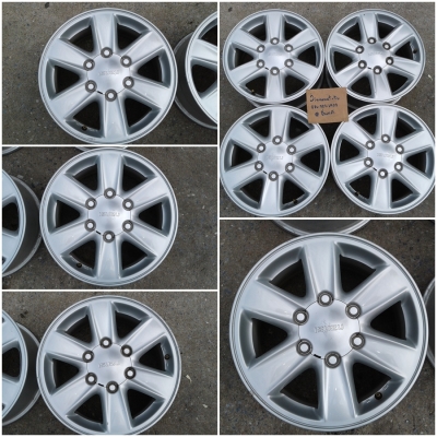 แม็กเดิม ISUZU D-Max ขอบ 16 17 18 สภาพเดิมๆ ไม่คดไม่ดุ้ง มีรอยเล็กน้อย ไม่มีผลต่อการใช้งานครับ