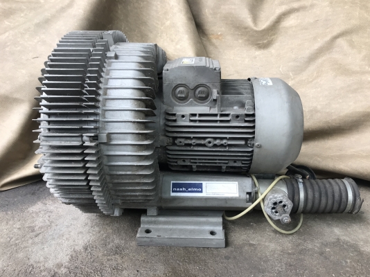 ขายริงโบลเวอร์แรงดันสูง ใบพัด 2ชั้น Siemens 5.5HP. 380V สภาพสวย หมุนนิ่ม ให้ลมแรง พร้อมใช้งาน