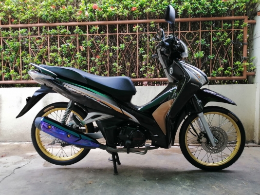 Wave 125i ตัวใหม่ ตัวท๊อป ปี59 สตาร์ทมือ รถสวยมือเดียวพร้อมโอนพร้อมใช้งาน