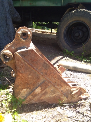 บุ้งกี้รถแมคโคเล็กใส่รถขุด30/35.  หน้า45ซม