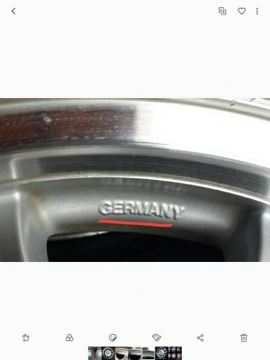 แม๊กขอบ 15" x 7" ใส่ BENZ สภาพใหม่มากเยอรมันแท้ พร้อมยาง ติดต่อได้ที่ 081-8319979