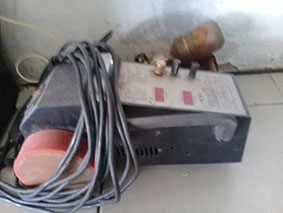 เครื่อง รีดต่อผ้าใบ รถบรรทุก ผ้าใบ บ่อปลา บ่อน้ำ