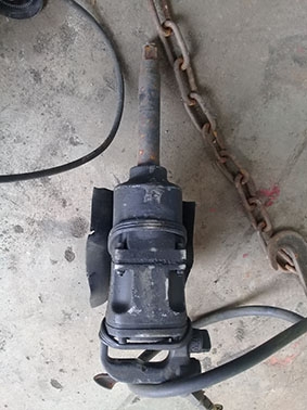 ปืนลมขนาด 1 นิ้ว สำหรับ เปลี่ยนยางรถ 10 ล้อ ของ sumo