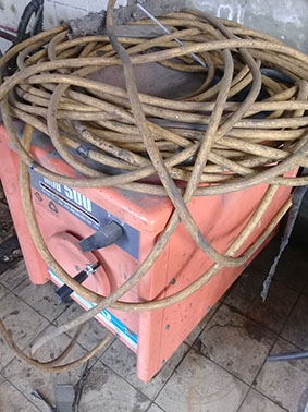 เครื่องเชื่อมพลัง 500 พร้อมสาย ยาว 30เมตร