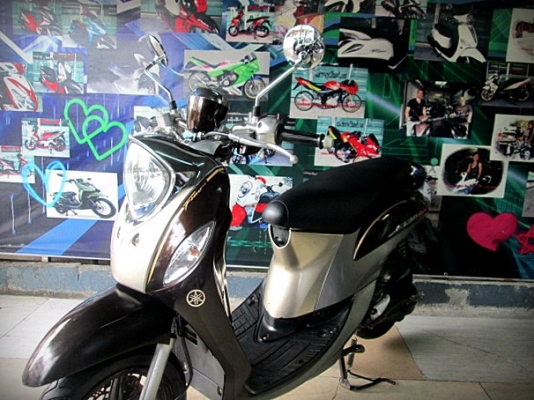 Fino 115 i ล้อแมกซ์ สีนํ้าตาลเทา เครื่องดี หัวฉีดประหยัดน้ำมัน 24900