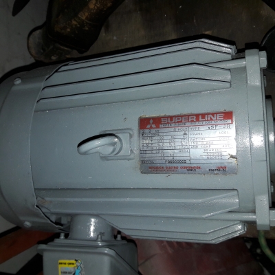 ขาย !! มอเตอร์.มิตซู.ขนาด3แรง380v.รอบ1430 พร้อมใช้งาน ขาย !! มอเตอร์.มิตซู.ขนาด3แรง380v.รอบ1430 พร้อมใช้งาน