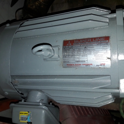 ขาย !! มอเตอร์.มิตซู.ขนาด3แรง380v.รอบ1430 พร้อมใช้งาน ขาย !! มอเตอร์.มิตซู.ขนาด3แรง380v.รอบ1430 พร้อมใช้งาน