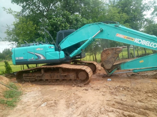 ขายรถขุดแบ็คโคSK200-8 ซุปเปอร์XMทำงาน7พัน ชม.ช่วงล่างดี บูมเดิม