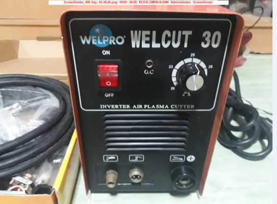 ขาย เครื่องตัดพลาสม่า WELPRO WELCUT30 สภาพใช้งานได้ดี สายครบ
