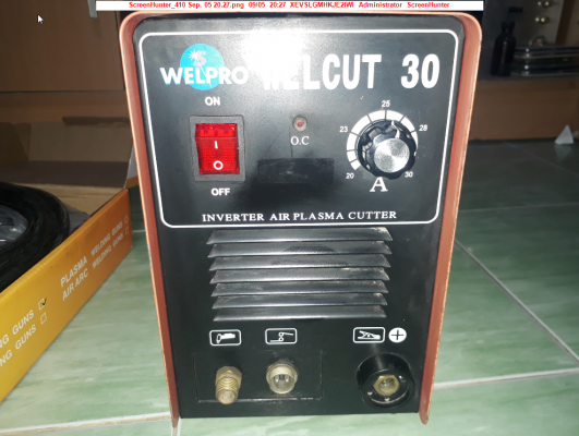 ขาย เครื่องตัดพลาสม่า WELPRO WELCUT30 สภาพใช้งานได้ดี สายครบ