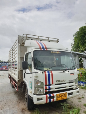 NQR 175 แรง ปี&rsquo;55 ยาว 5.5 เมตร รถสวยเดิม สภาพดีมาก ยางเรเดียลใหม่ทุกเส้น ไมล์ 178,189 กม.แท้ ส