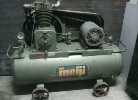 ปั้มลมมือเดียว อุปกรณ์เหมือนออกห้างญี่ปุ่น โรงงานผลิตเสื้อแบรนด์ห้าง ใช้งานไม่หนัก