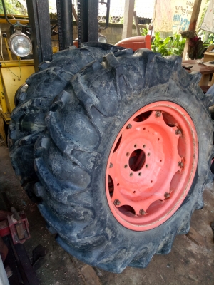 กะทะล้อหลังรถไถ ขอบ 28 ใช้กับรถ M6000, M5000