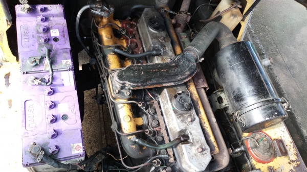 โฟล์คลิฟ 5ตัน ยางตันล้อคู่หน้า มิตซูบิชิ รถใช้งานได้ปกติ