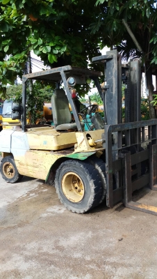 โฟล์คลิฟ 5ตัน ยางตันล้อคู่หน้า มิตซูบิชิ รถใช้งานได้ปกติ