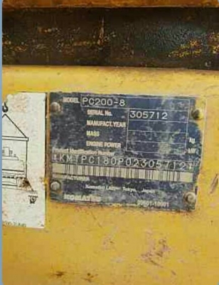 ขาย!! >>> Komatsu Pc200 รุ่น 8 รถพร้อมลุยงาน <<< เบอร์ติดต่อ 098-7155789 086-4631102