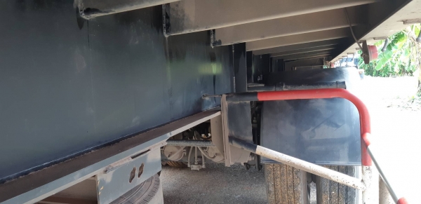 หางพื้นเรียบ 3เพลายาว12.50ม R.C.K.ปี57 ยางดีพร้อมใช้