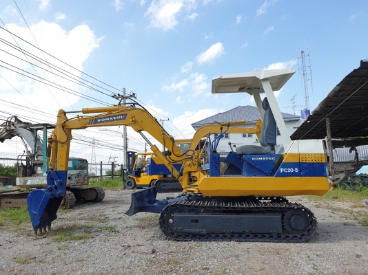 ขายรถแบคโฮเล็ก KOMATSU PC20-5