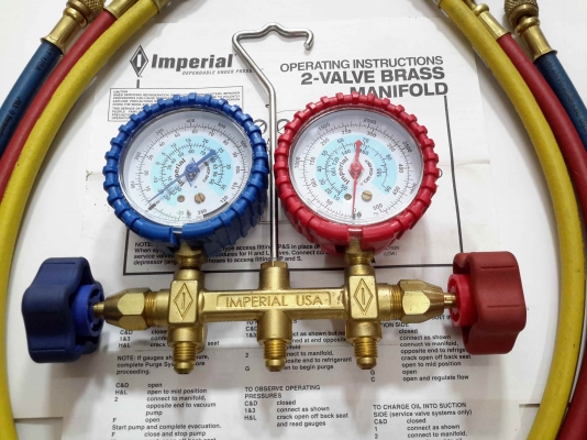 ชุดเติมน้ำยาแอร์ อิมพีเรียล พร้อมถังน้ำยาแอร์