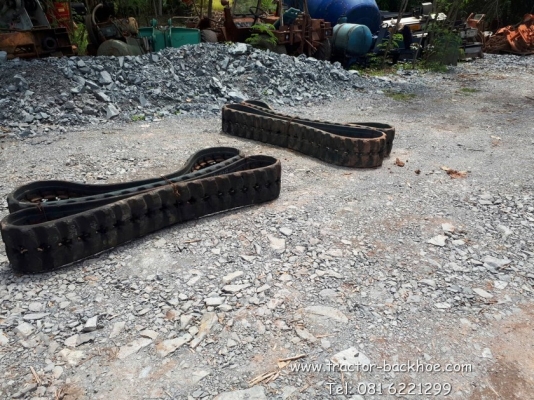 ขาย แทรคยาง สำหรับรถขุด แบคโฮ รถบรรทุก ดั้มเปอร์ เก่าญี่ปุ่น กว้าง 26 cm 40 ข้อ ระยะห่าง 9.7 cm ขาย แทรคยาง สำหรับรถขุด แบคโฮ รถบรรทุก ดั้มเปอร์ เก่าญี่ปุ่น กว้าง 26 cm 40 ข้อ ระยะห่าง 9.7 cm