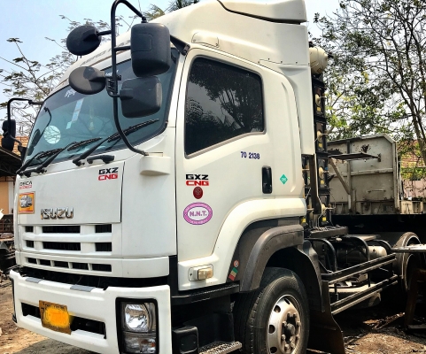 หัวลากติดก็าซ CNG ISUZU DECA360 ปี54 สวยพร้อมใช้ หัวลากติดก็าซ CNG ISUZU DECA360 ปี54 สวยพร้อมใช้