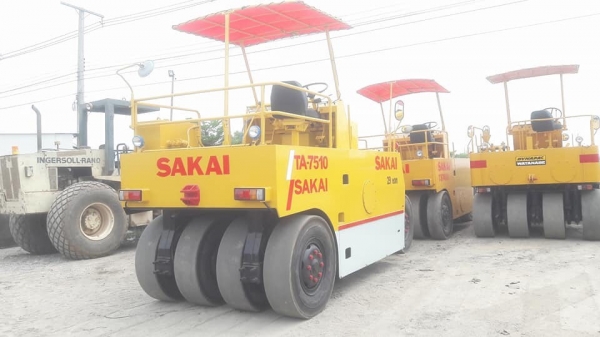 รถบดล้อยาง7ล้อ SAKAI TA7510 รถนอกยางใหญ่ขอบ11บดใด้น้ำหนักถึง29ตัน เอกสารเล่มทะเบียน รถบดล้อยาง7ล้อ SAKAI TA7510 รถนอกยางใหญ่ขอบ11บดใด้น้ำหนักถึง29ตัน เอกสารเล่มทะเบียน
