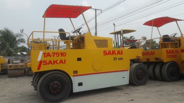 รถบดล้อยาง7ล้อ SAKAI TA7510 รถนอกยางใหญ่ขอบ11บดใด้น้ำหนักถึง29ตัน เอกสารเล่มทะเบียน รถบดล้อยาง7ล้อ SAKAI TA7510 รถนอกยางใหญ่ขอบ11บดใด้น้ำหนักถึง29ตัน เอกสารเล่มทะเบียน