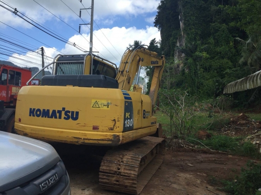มี VDO ให้ชม. KOMATSU PC130-8 ไมล์ 7804 ชม.เอกสารชุดจดทะเบียน ราคา 1300000 มี VDO ให้ชม. KOMATSU PC130-8 ไมล์ 7804 ชม.เอกสารชุดจดทะเบียน ราคา 1300000