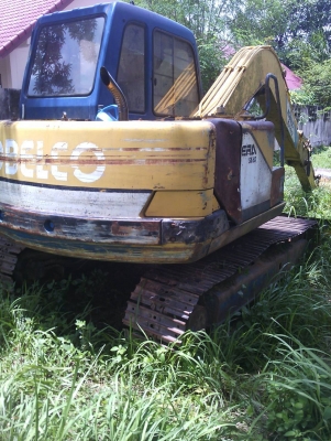 ขายรถแบคโฮ KOBELCO SK60-/// ระบบไฟเต็ม เอกสารเล่ม มีใบมีดดันหน้า ราคา 450000