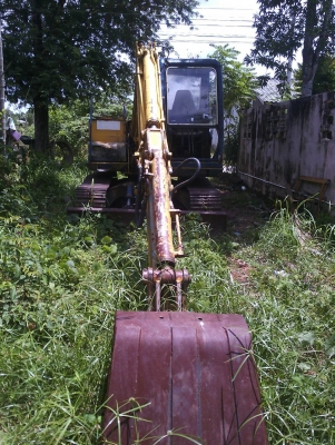 ขายรถแบคโฮ KOBELCO SK60-/// ระบบไฟเต็ม เอกสารเล่ม มีใบมีดดันหน้า ราคา 450000