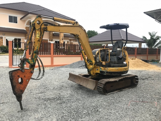 ขายถูกรถแบคโฮKOMATSUรุ่นPC27MR-1นำเข้าญี่ปุ่นไม่เคยใช้งานในไทยเอกสารพร้อม มีหัวกระแทกพร้อมบุ้งกี๋แทร็กเหล็กปั้มนิ้วทำงานไวเครื่อง3สูบสภาพดีพร้อมใช้งาน 081-8302909 จิรโรจน์ Line : jiraroj2909