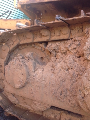 รถแทรคเตอร์ ยี่ห้อ Caterpillar รุ่น D7G เครื่องสตาทติด ขับได้ ขายตามสภาพ