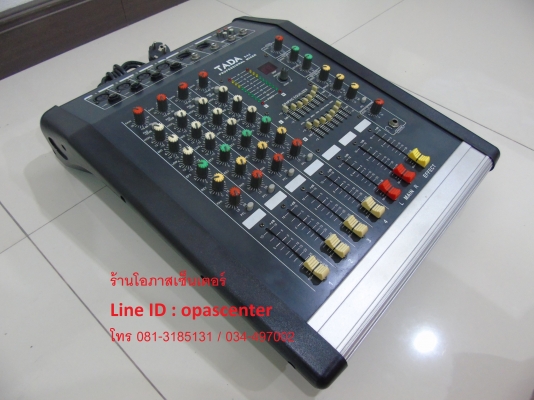 **ลดราคา**มิกเซอร์ TADA 4 ช่อง รุ่น D-4.2 สภาพใหม่ พร้อมใช้งาน **ลดราคา**มิกเซอร์ TADA 4 ช่อง รุ่น D-4.2 สภาพใหม่ พร้อมใช้งาน