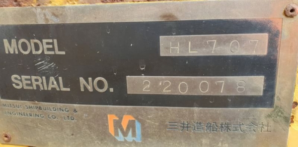 ขายด่วนรถตักมิสซูHL707เอวอ่อนขับ4ล้อรถนอกนำเข้าขนาดใหญ่ตัก2.5คิวยกสูง3เมตรเกียร์ทอร์คเครื่องดีเซลปั้มแรงรถเพื่งนำเข้ามายังไม่เคยใช้ในไทยเลย