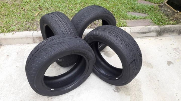 Maxxis i-Pro 225/55R17 4เส้น ปลายปี 2017 สภาพดี