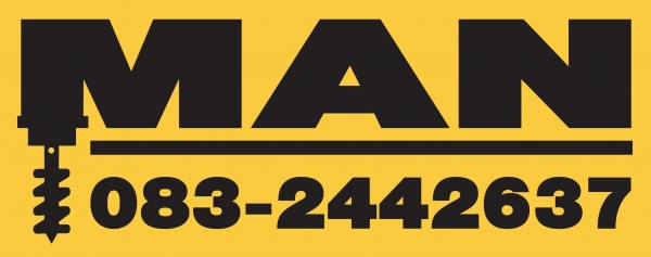 มอเตอร์สว่านเจาะดิน ติดรถแม็คโคร รถเครน