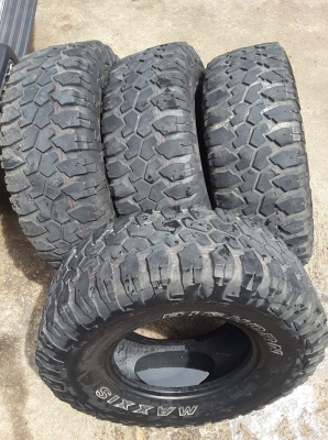 Maxxis Bighorn MT 31-10.5-15 ปลายปี12 สภาพดี 1ชุด Maxxis Bighorn MT 31-10.5-15 ปลายปี12 สภาพดี 1ชุด