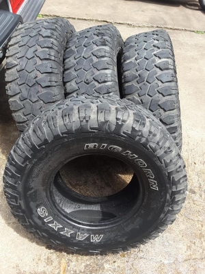 Maxxis Bighorn MT 31-10.5-15 ปลายปี12 สภาพดี 1ชุด