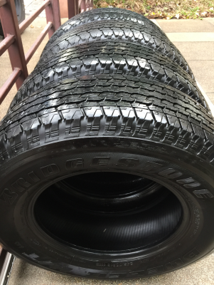 ยาง Bridgestone 245 70 16 ปี18 ดอกเยอะ ใช้ยาว ราคาไม่แพง