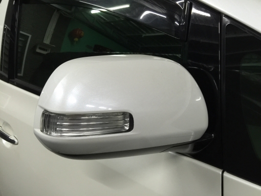 ขายฝาครอบกระจกมองข้างรถตู้ TOYOTA รุ่น ALPHARD ปี08