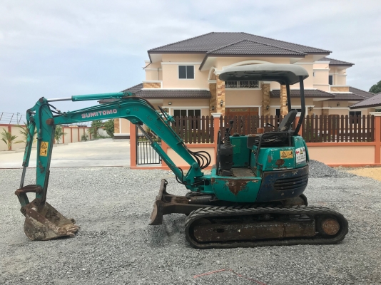ขายถูกรถแบคโฮSUMITOMOรุ่นSH30นำเข้าญี่ปุ่นไม่เคยใช้งานในไทยเอกสารพร้อม แทร็กยางปั้มนิ้วทำงานไวเครื่องอีซูซุสภาพดีพร้อมใช้งาน 081-8302909 จิรโรจน์ Line : jiraroj2909