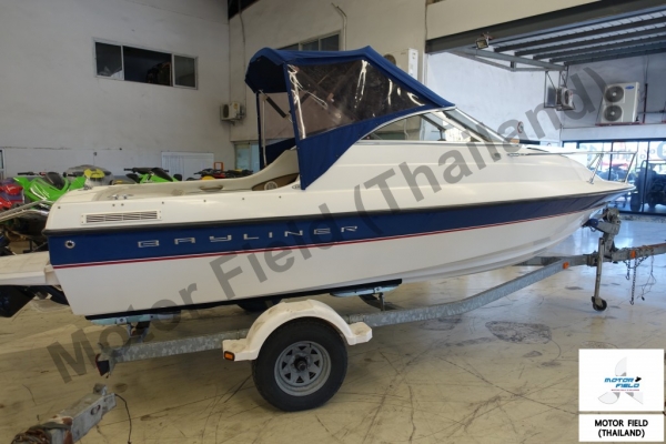 เรือมือสองแบบหัวปิด มีห้องนอน สภาพสมบูรณ์ 2005 Bayliner 192 Cuddy เรือมือสองแบบหัวปิด มีห้องนอน สภาพสมบูรณ์ 2005 Bayliner 192 Cuddy