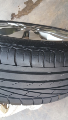 ขายล้อแม็กพร้อมยางใหม่ HONDA City ขอบ 16 ยางใหม่ ปี 17 Goodyear Excellence  ขนาด 185/55/16