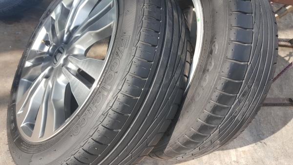 ขายล้อแม็กพร้อมยางใหม่ HONDA City ขอบ 16 ยางใหม่ ปี 17 Goodyear Excellence  ขนาด 185/55/16