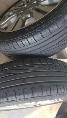 ขายล้อแม็กพร้อมยางใหม่ HONDA City ขอบ 16 ยางใหม่ ปี 17 Goodyear Excellence  ขนาด 185/55/16