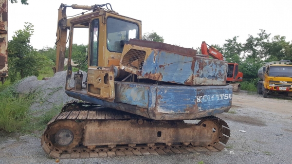 ขาย แบคโฮ KOMATSU PC120-3 เครื่อง ISUZU 6BD1 ปั้มเดิม ช่วงล่างต้องเก็บงานหน่อย เอกสารใบซื้อขาย