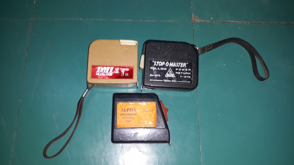 ขายตลับเมตรยกชุด3อัน ใหม่เก่าเก็บ