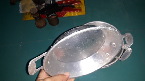 ขายถาดอลูมิเนียมหนาสวยงานดี ขนาด6&quot; , สูง1.5&quot;