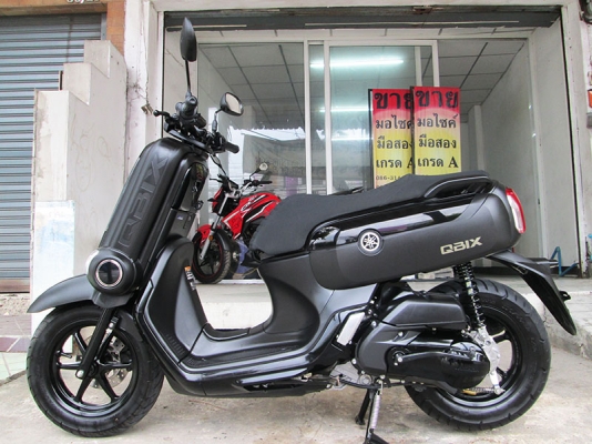 (โอนฟรี) ขาย Yamaha Qbix 125 ไมล์แท้ 2301 กม ปี 2018 เลขทะเบียนสวย 4333