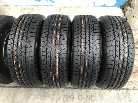 ล้อแม็กป้ายแดง Toyota Fortuner ขอบ18 พร้อมยางป้ายแดง 265-60-18 Bridgestone ปี 18 แม็กสวยกริ๊บ เส้นสีจัดจ้าน